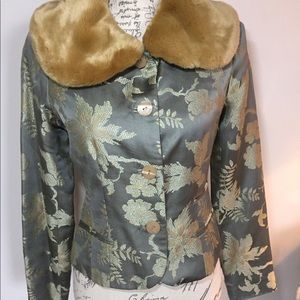 Elevenses/ Anthropology brocade jacket